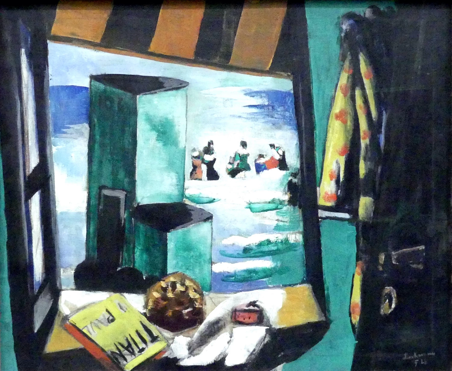 Cabina da spiaggia - Pinakothek der Moderne, München